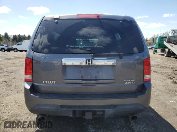 2015 Honda Pilot SE with VIN 5FNYF4H36FB055134, listed as a Copart auction lot 52310075 with 171,753 mi miles and Salvage Title. Bid and sale history available at DreamBid. Image 6.