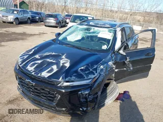 2025 Chevrolet Trax ACTIV with VIN KL77LKEPXSC123228, listed as a IAAI auction lot 41437236 with 348 mi miles. Bid and sale history available at carsss.com. Image 6.