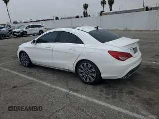2018 Mercedes-Benz CLA 250 with VIN WDDSJ4EB3JN678002, listed as a Copart auction lot 54000525 with 116,369 mi miles and Salvage Title. Bid and sale history available at DreamBid. Image 2.