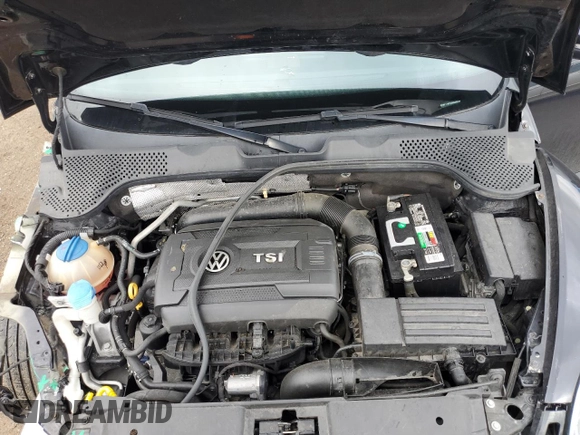 2017 Volkswagen Beetle Fleet z VIN 3VWF17ATXHM628534, wystawiony jako Copart lot #44686385 z przebiegiem Nie podano mil oraz Szkoda całkowita • Salvage title. Historia ofert i sprzedaży dostępna na DreamBid. Obrazek 12.