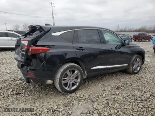 2020 Acura RDX w/Advance Pkg with VIN 5J8TC2H72LL029893, listed as a Copart auction lot 47185635 with 89,627 mi miles and Salvage Title. Bid and sale history available at carsss.com. Image 3.