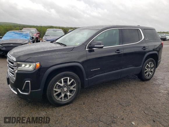 2020 GMC Acadia SLE with VIN 1GKKNRLS7LZ240632, listed as a Copart auction lot 52028205 with 51,767 mi miles and Salvage title. Bid and sale history available at DreamBid. Image 1.