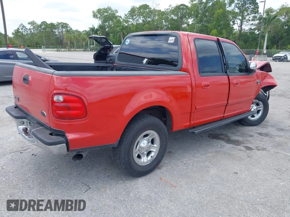 2002 Ford F-150 XLT with VIN 1FTRW07L62KC34432, listed as a IAAI auction lot 41816271 with 263,813 mi miles and . Bid and sale history available at DreamBid. Image 4.