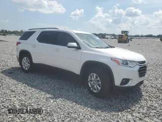 2020 Chevrolet Traverse LT Cloth with VIN 1GNERGKW5LJ241967, listed as a Copart auction lot 61147445 with 86,666 mi miles and Non repairable. Bid and sale history available at DreamBid. Image 4.
