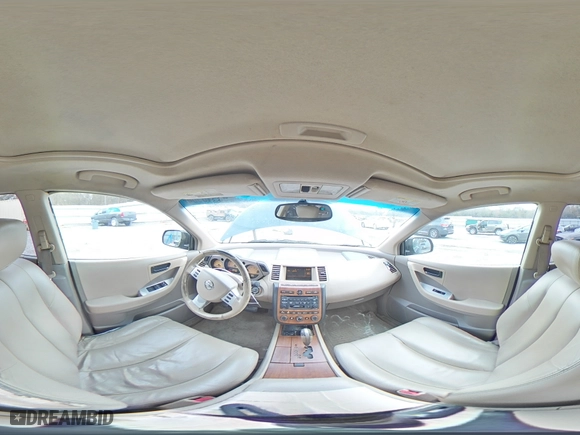 2005 Nissan Murano SL with VIN JN8AZ08W55W416234, listed as a Copart auction lot 83548504 with 166,291 mi miles and Salvage Title. Bid and sale history available at carsss.com. Image 14.
