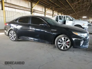 2016 Kia Optima SX Turbo with VIN 5XXGW4L22GG095252, listed as a Copart auction lot 42609305 with 159,528 mi miles and Salvage Title. Bid and sale history available at carsss.com. Image 4.