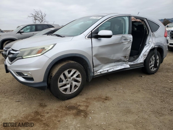 2016 Honda CR-V EX with VIN 2HKRM3H53GH513804, listed as a Copart auction lot 42974485 with 76,569 mi miles and Salvage Title. Bid and sale history available at carsss.com. Image 1.