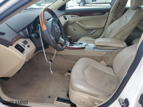 2009 Cadillac CTS RWD w/1SB with VIN 1G6DV57V490160948, listed as a Copart auction lot 83825094 with 184,368 mi miles and Salvage Title. Bid and sale history available at carsss.com. Image 7.