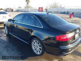 2016 Audi A4 Premium with VIN WAUAFAFL0GN008491, listed as a IAAI auction lot 41323195 with 90,777 mi miles. Bid and sale history available at carsss.com. Image 3.