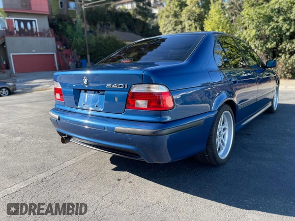 2003 BMW 5 Series 540iA with VIN WBADN63423GN88027, listed as a Copart auction lot 88563965 with 243,344 mi miles and Clean Title. Bid and sale history available at carsss.com. Image 4.
