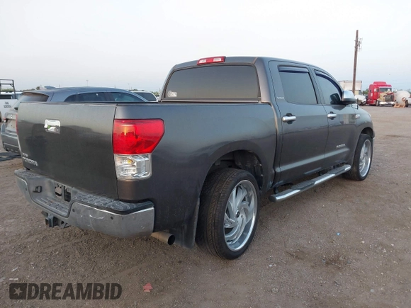 2013 Toyota Tundra Limited with VIN 5TFFY5F19DX137337, listed as a IAAI auction lot 41848771 with 182,886 mi miles and . Bid and sale history available at DreamBid. Image 4.