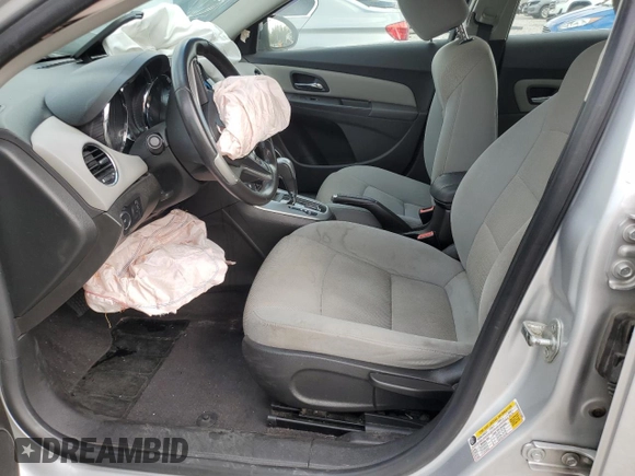 2012 Chevrolet Cruze LT w/1LT with VIN 1G1PF5SCXC7127585, listed as a Copart auction lot 51299125 with 0 mi miles and Salvage Title. Bid and sale history available at carsss.com. Image 7.