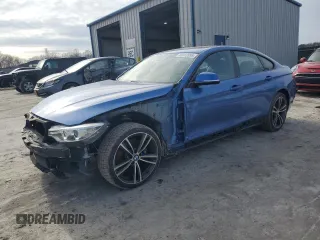 2016 BMW 4 Series 428i xDrive with VIN WBA4C9C50GG135644, listed as a Copart auction lot 45913995 with 56,297 mi miles and Salvage Title. Bid and sale history available at carsss.com. Image 1.