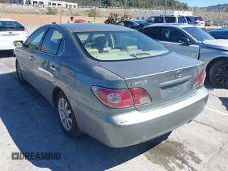 2004 Lexus ES 350 with VIN JTHBA30G245002974, listed as a IAAI auction lot 41752610 with 148,465 mi miles and . Bid and sale history available at DreamBid. Image 3.
