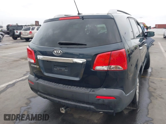 2012 Kia Sorento LX with VIN 5XYKT4A68CG265094, listed as a IAAI auction lot 41712956 with 1 mi miles. Bid and sale history available at carsss.com. Image 16.