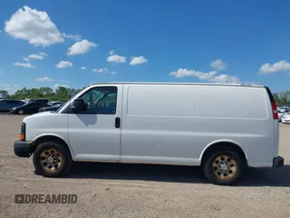 2014 Chevrolet Express Cargo with VIN 1GCSGAFX5E1152985, listed as a IAAI auction lot 42483478 with 208,518 mi miles and . Bid and sale history available at DreamBid. Image 14.