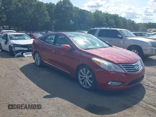 2013 Hyundai Azera z VIN KMHFH4JG7DA222410, wystawiony jako IAAI lot #40175444 z przebiegiem Nie podano mil oraz . Historia ofert i sprzedaży dostępna na DreamBid. Obrazek 1.