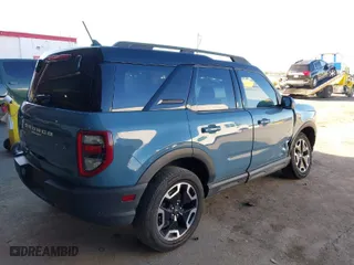 2021 Ford Bronco Sport Outer Banks with VIN 3FMCR9C65MRB04461, listed as a IAAI auction lot 41675271 with 94,665 mi miles. Bid and sale history available at carsss.com. Image 4.