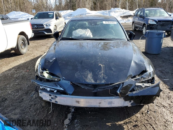 2018 Lexus IS 300 with VIN JTHC81D2XJ5031086, listed as a Copart auction lot 47952465 with 92,923 mi miles and Salvage title. Bid and sale history available at DreamBid. Image 5.