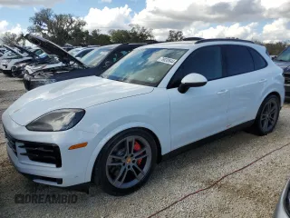 2024 Porsche Cayenne S with VIN WP1AL2AY2RDA32576, listed as a Copart auction lot 79030644 with 1,348 mi miles and Salvage title. Bid and sale history available at DreamBid. Image 1.