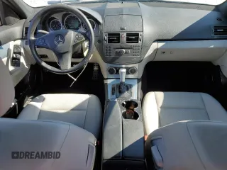 2011 Mercedes-Benz C 300 Sport with VIN WDDGF5EB8BA420273, listed as a Copart auction lot 46604535 with 155,943 mi miles and Salvage Title. Bid and sale history available at DreamBid. Image 8.