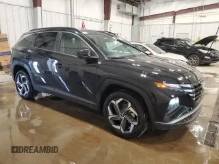 2024 Hyundai Tucson SEL with VIN 5NMJBCDE4RH424204, listed as a Copart auction lot 49596235 with 14,847 mi miles and Salvage Title. Bid and sale history available at carsss.com. Image 4.