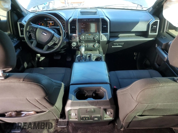 2017 Ford F-150 XL with VIN 1FTEW1CG2HFA51642, listed as a Copart auction lot 43499915 with 132,241 mi miles and Salvage title. Bid and sale history available at DreamBid. Image 8.