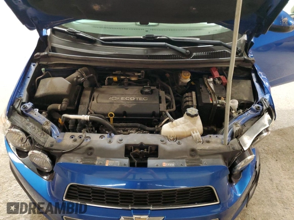 2016 Chevrolet Sonic LT z VIN 1G1JC6SG8G4161782, wystawiony jako Copart lot #59037525 z przebiegiem 59 007 mil mil oraz Szkoda całkowita • Salvage title. Historia ofert i sprzedaży dostępna na DreamBid. Obrazek 11.