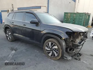 2024 Volkswagen Atlas SE with VIN 1V2WR2CA9RC514763, listed as a Copart auction lot 88169765 with 39,144 mi miles and Salvage title. Bid and sale history available at DreamBid. Image 4.