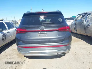 2021 Hyundai Santa Fe SEL with VIN 5NMS24AJ3MH341450, listed as a IAAI auction lot 41389881 with 121,006 mi miles. Bid and sale history available at carsss.com. Image 17.