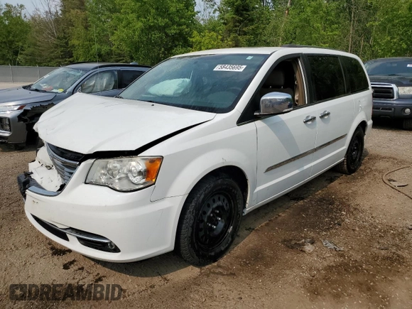 2014 Chrysler Town & Country Limited z VIN 2C4RC1GG3ER151709, wystawiony jako Copart lot #58435695 z przebiegiem 244 241 mil mil oraz Szkoda całkowita • Salvage title. Historia ofert i sprzedaży dostępna na DreamBid. Obrazek 1.