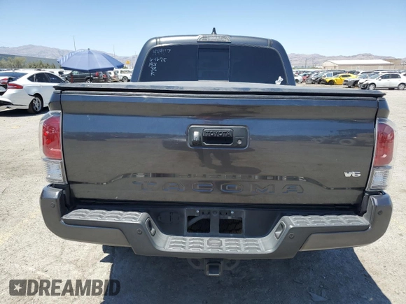 2022 Toyota Tacoma SR with VIN 3TMCZ5AN5NM482575, listed as a Copart auction lot 61498025 with 49,046 mi miles and Salvage title. Bid and sale history available at DreamBid. Image 6.