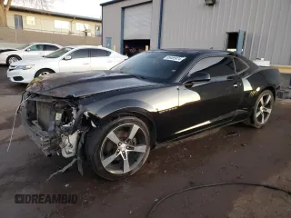 2013 Chevrolet Camaro LT with VIN 2G1FB1E30D9116381, listed as a Copart auction lot 85485974 with 87,655 mi miles and Salvage title. Bid and sale history available at DreamBid. Image 1.