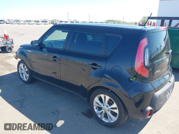 2015 Kia Soul + with VIN KNDJP3A54F7787403, listed as a IAAI auction lot 42198291 with 66,467 mi miles and . Bid and sale history available at DreamBid. Image 3.