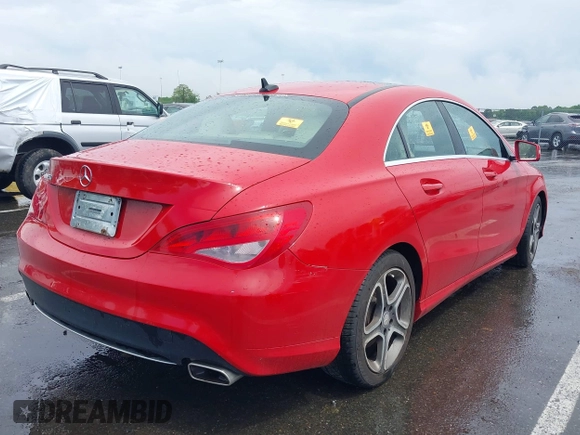2014 Mercedes-Benz CLA 250 with VIN WDDSJ4EB4EN031145, listed as a IAAI auction lot 42281600 with 113,684 mi miles and . Bid and sale history available at DreamBid. Image 4.