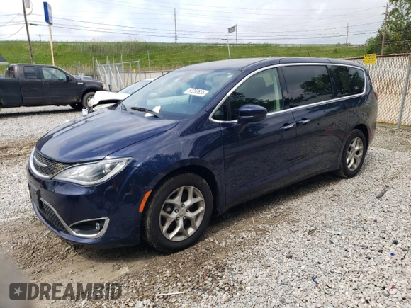 2018 Chrysler Pacifica Touring Plus z VIN 2C4RC1FG4JR271448, wystawiony jako Copart lot #57250635 z przebiegiem 123 402 mil mil oraz Czysty tytuł • Clean title. Historia ofert i sprzedaży dostępna na DreamBid. Obrazek 1.