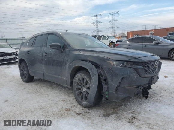 2024 Mazda CX-50 S Preferred with VIN 7MMVABBM8RN161940, listed as a Copart auction lot 45806975 with 38,997 mi miles and Salvage Title. Bid and sale history available at DreamBid. Image 4.
