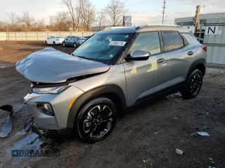 2023 Chevrolet TrailBlazer LT with VIN KL79MPSL1PB139836, listed as a Copart auction lot 47050175 with 21,346 mi miles and Salvage Title. Bid and sale history available at carsss.com. Image 1.