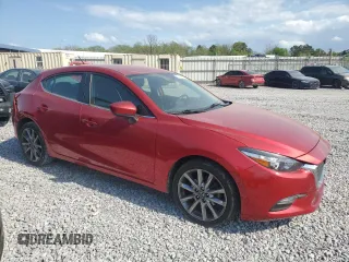 2018 Mazda 3 Touring with VIN 3MZBN1L33JM205247, listed as a Copart auction lot 51902575 with 78,118 mi miles and Salvage Title. Bid and sale history available at DreamBid. Image 4.