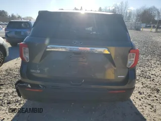 2020 Ford Explorer with VIN 1FMSK7BH4LGA20368, listed as a Copart auction lot 87721835 with 0 mi miles and Salvage Title. Bid and sale history available at carsss.com. Image 6.