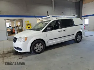 2013 Ram Cargo Van Tradesman with VIN 2C4JRGAG4DR638567, listed as a Copart auction lot 45878165 with 65,818 mi miles and Salvage Title. Bid and sale history available at carsss.com. Image 1.