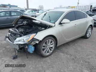 2014 Buick Regal with VIN 2G4GK5EX9E9312726, listed as a IAAI auction lot 41620811 with 78,782 mi miles. Bid and sale history available at carsss.com. Image 17.