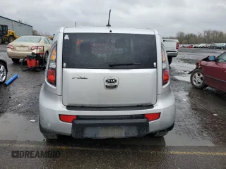 2010 Kia Soul + with VIN KNDJT2A25A7703092, listed as a Copart auction lot 49730235 with 77,504 mi miles and Salvage Title. Bid and sale history available at DreamBid. Image 6.