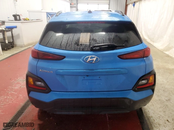 2021 Hyundai Kona SEL with VIN KM8K22AA5MU631374, listed as a Copart auction lot 44518465 with 109,054 mi miles and Clean Title. Bid and sale history available at carsss.com. Image 6.