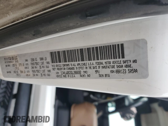 2016 Jeep Wrangler Sahara z VIN 1C4AJWBG3GL286692, wystawiony jako Copart lot #51988555 z przebiegiem 109 764 mil mil oraz Szkoda całkowita • Salvage title. Historia ofert i sprzedaży dostępna na DreamBid. Obrazek 14.