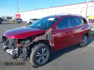 2018 Nissan Pathfinder SV with VIN 5N1DR2MN5JC626504, listed as a IAAI auction lot 41206405 with 128,863 mi miles. Bid and sale history available at carsss.com. Image 6.