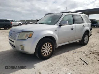 2009 Mercury Mariner Premier with VIN 4M2CU97729KJ09077, listed as a Copart auction lot 86257794 with 206,674 mi miles and Salvage Title. Bid and sale history available at carsss.com. Image 1.