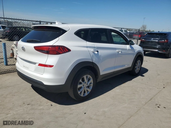 2019 Hyundai Tucson SE with VIN KM8J23A45KU028188, listed as a Copart auction lot 50384585 with 35,383 mi miles and Salvage Title. Bid and sale history available at carsss.com. Image 3.