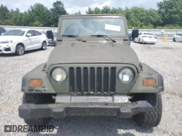 1998 Jeep Wrangler SE with VIN 1J4FY29P8WP784825, listed as a Copart auction lot 61581205 with 148,152 mi miles and Clean title. Bid and sale history available at DreamBid. Image 5.