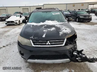 2008 Mitsubishi Outlander XLS with VIN JA4MT41X38Z020384, listed as a Copart auction lot 43821775 with 110,522 mi miles and Salvage Title. Bid and sale history available at carsss.com. Image 5.